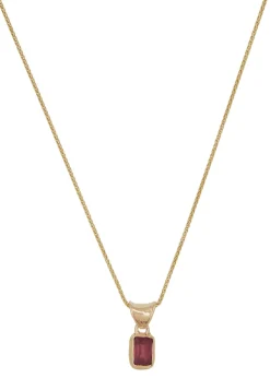 Mary Pendant in 14k - Ruby