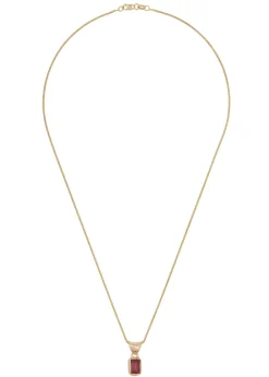 Mary Pendant in 14k - Ruby