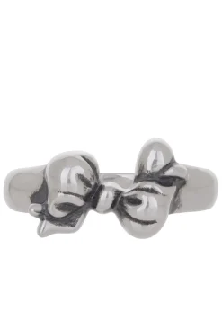 Mini Bow Ring in Sterling Silver