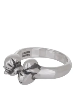 Mini Bow Ring in Sterling Silver