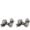 Mini Bow Studs in Sterling Silver