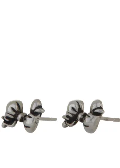 Mini Bow Studs in Sterling Silver