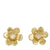 Mini Daisy Studs in 14k - Diamond