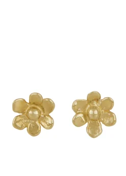Mini Daisy Studs in 14k - Solid