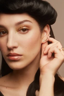 Mini Daisy Studs in 14k - Solid