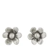 Mini Daisy Studs in Sterling Silver - Solid