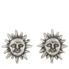 Mini Soleil Studs in Sterling Silver
