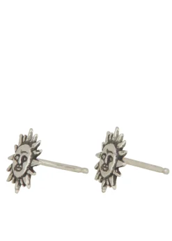 Mini Soleil Studs in Sterling Silver