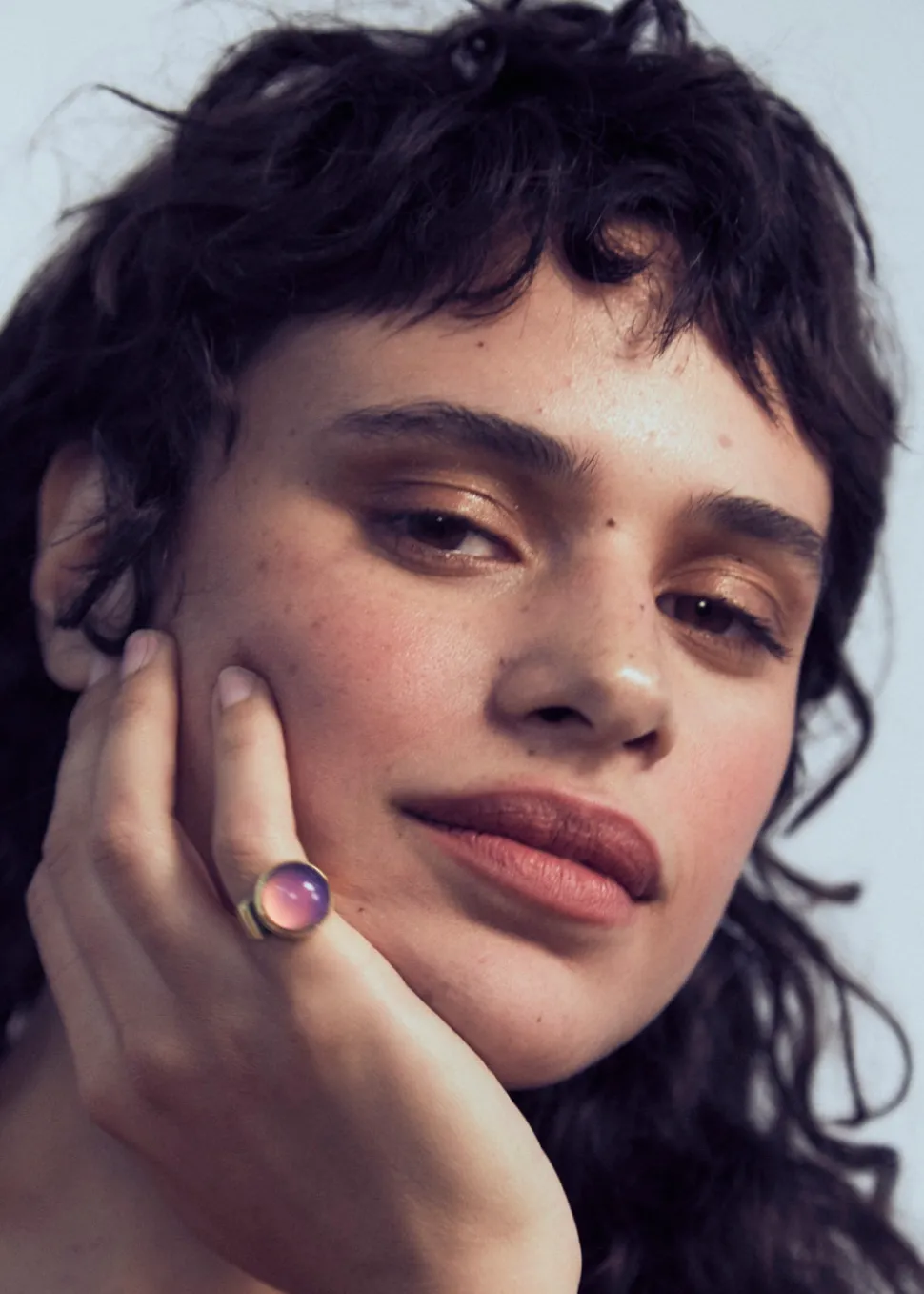 Mood Ring in Sterling Silver