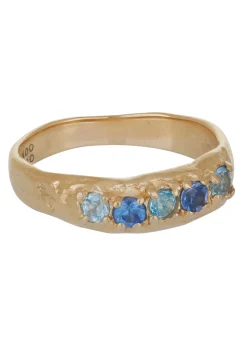 Mother Ring - Sapphire Blue Topaz