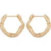 Nan Hoops in Gold