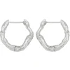 Nan Hoops in Silver