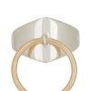 Odalisque Ring with 14k Loop in Sterling Silver