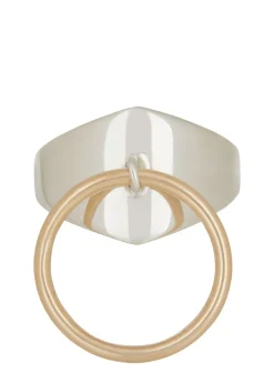Odalisque Ring with 14k Loop in Sterling Silver