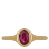Ondine Ring - Faceted Ruby