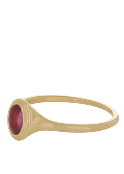 Ondine Ring - Faceted Ruby