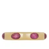 Orbital Ring in 14k - Ruby