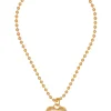 Pacha Necklace in Gold - Crystal