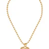 Pacha Necklace in Gold - Ruby