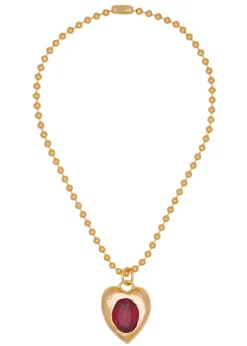 Pacha Necklace in Gold - Ruby
