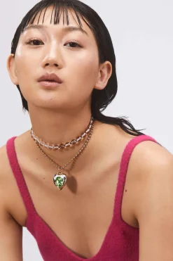 Pacha Necklace in Silver - Lizard