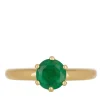 Queen Ring - Emerald
