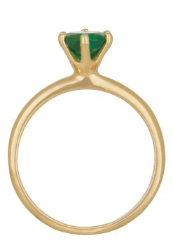 Queen Ring - Emerald