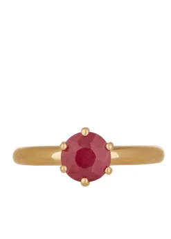 Queen Ring - Ruby