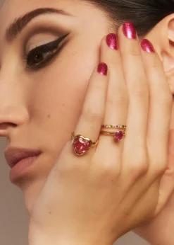 Queen Ring - Ruby