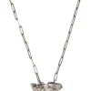 Quiet Friend Necklace in Sterling Silver