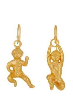 Remus And Romulus Earrings in Gold