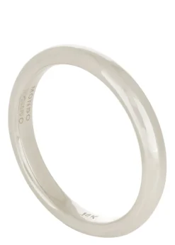 Socorro Band 4mm in White Gold