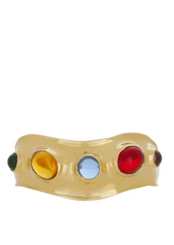 Sono Cuff in Brass