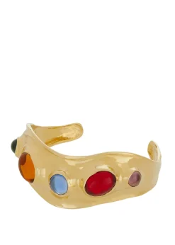 Sono Cuff in Brass