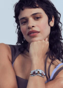 Sono Cuff in Brass