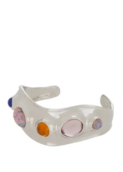 Sono Cuff in Silver