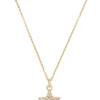 Star Pave Necklace in 14k