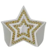 Star Ring in Yellow Diamond Pave