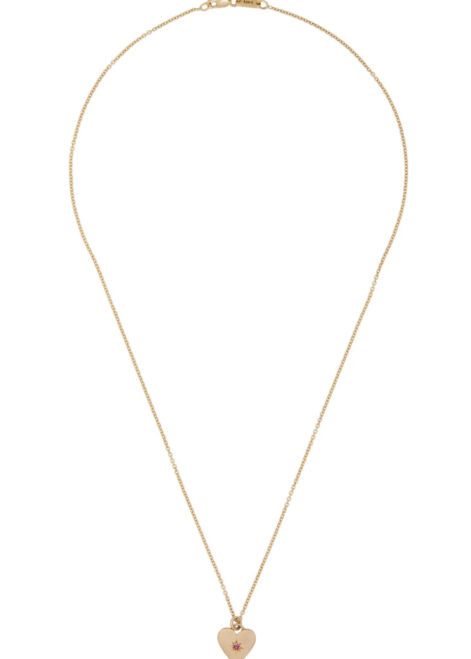 Sweetheart Necklace in 14K
