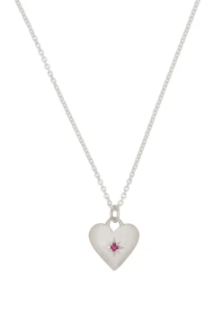 Sweetheart Necklace in Sterling Silver