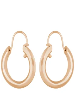 Swivel Hoops in Gold