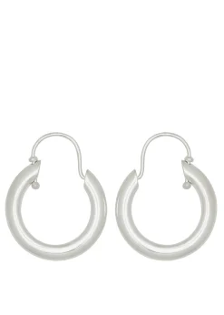 Swivel Hoops in Silver