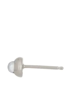 Vero Studs in Silver - Moonstone